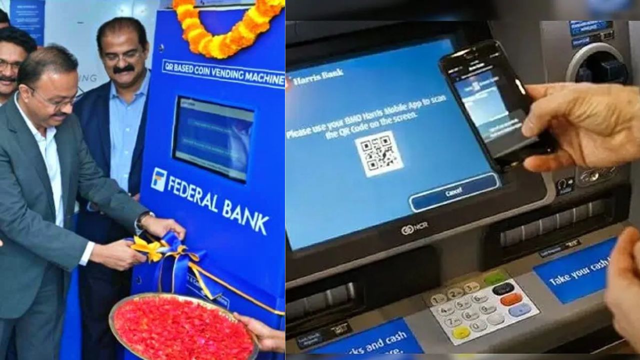Qr Code Coin Vending Machine Federal Bank