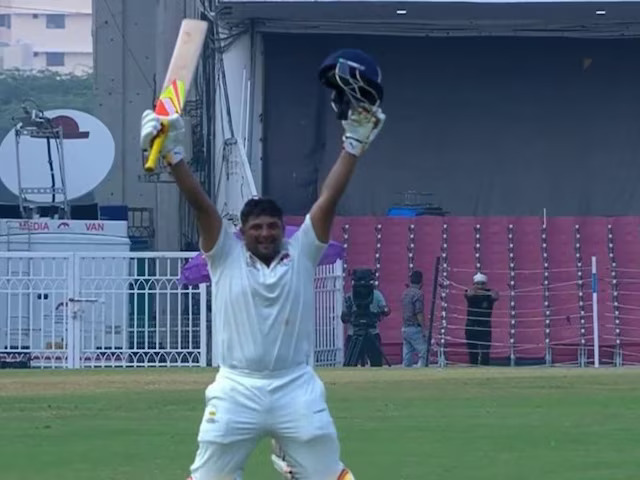 Sarfaraz Khan Double Century