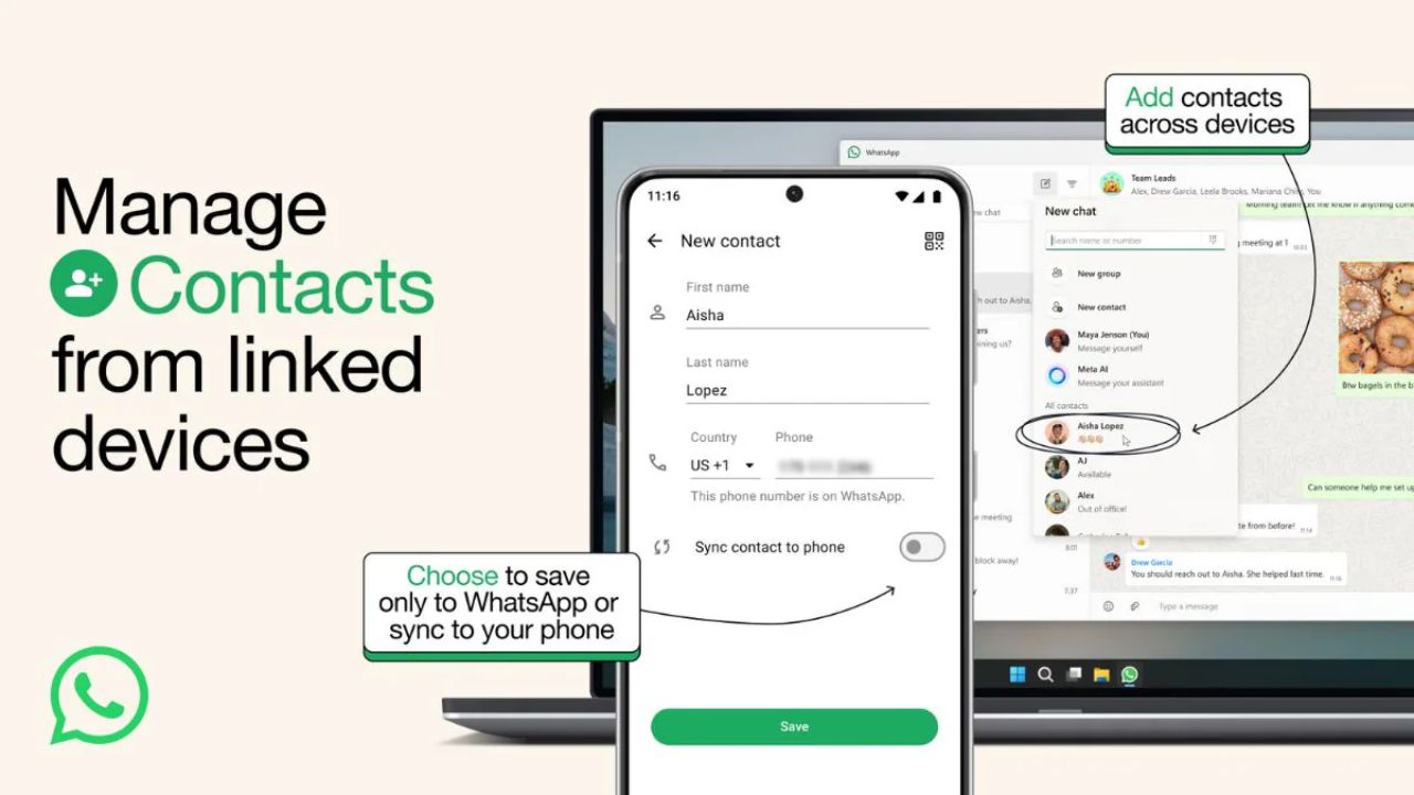 Whatsapp Web Linked Devices Add Contacts