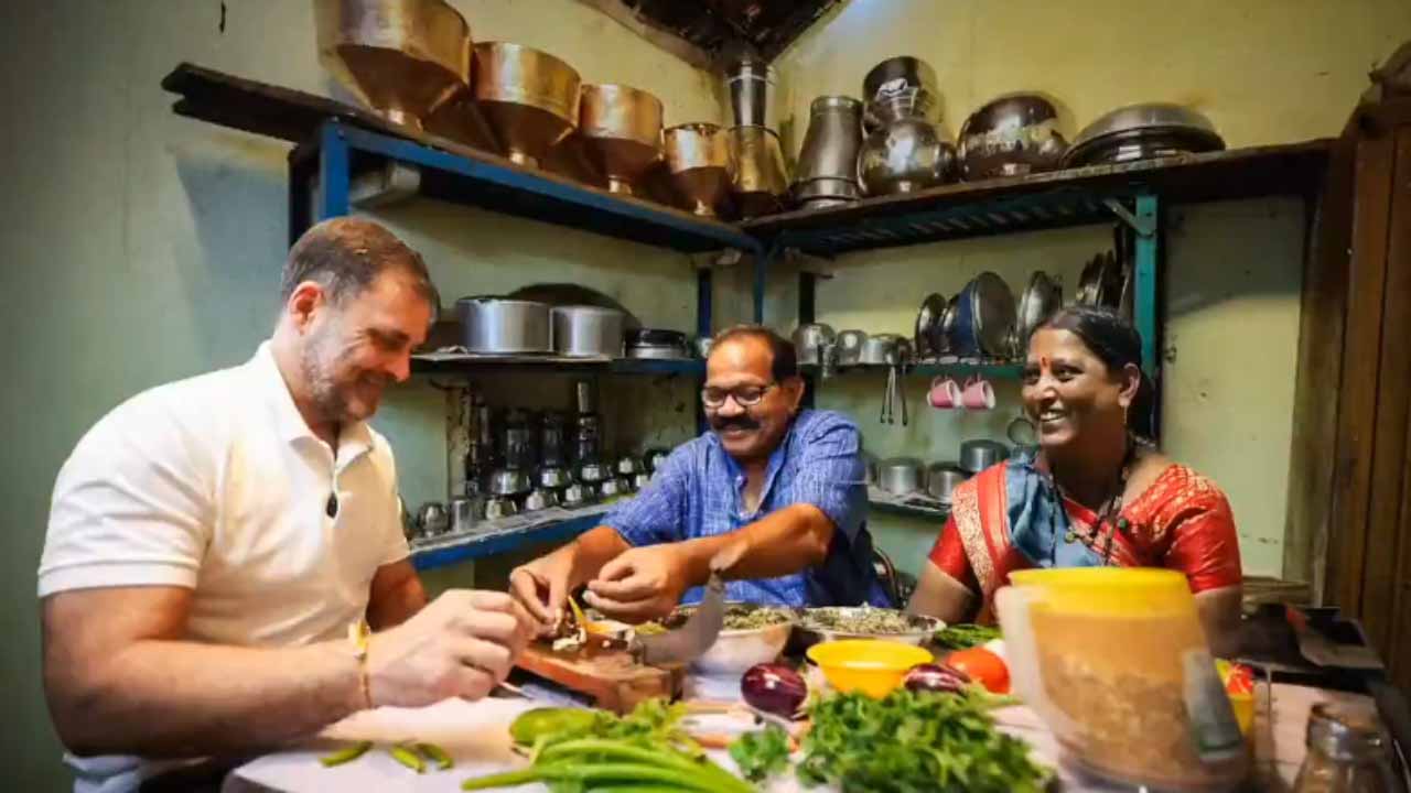 Rahul Gandhi Heartfelt Cook