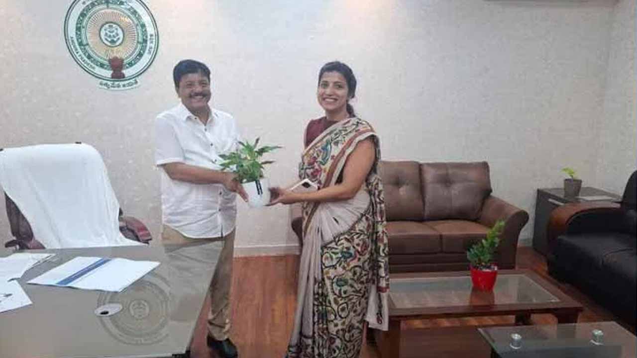 Amrapali Kata took charge in AP