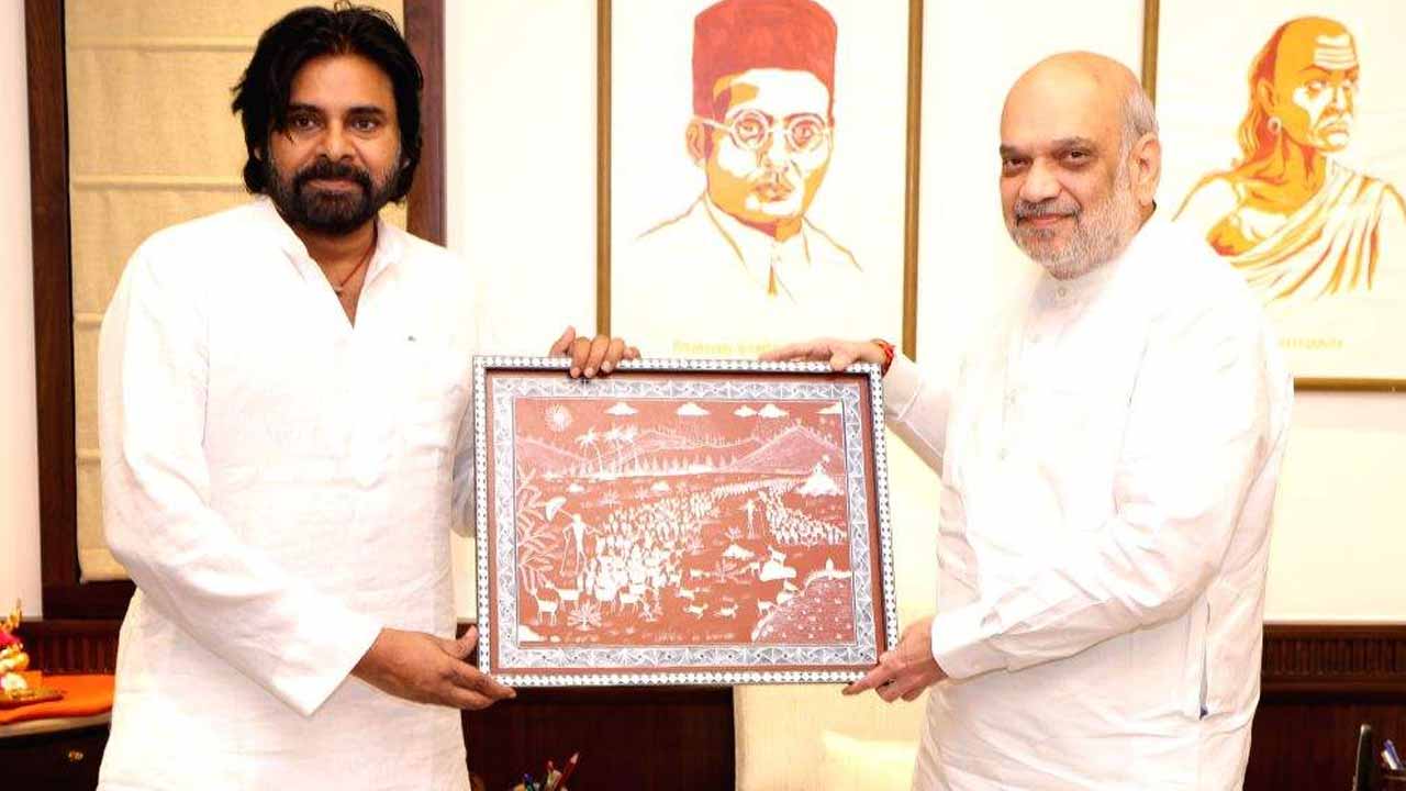 Deputy CM Pawan Kalyan meet Union Minister Amit