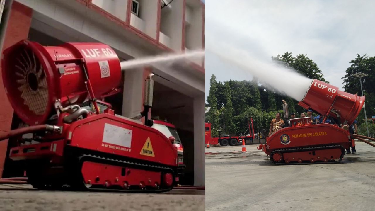 Fire Fighting Robots In Uttar Pradesh Mahakumbh 2025