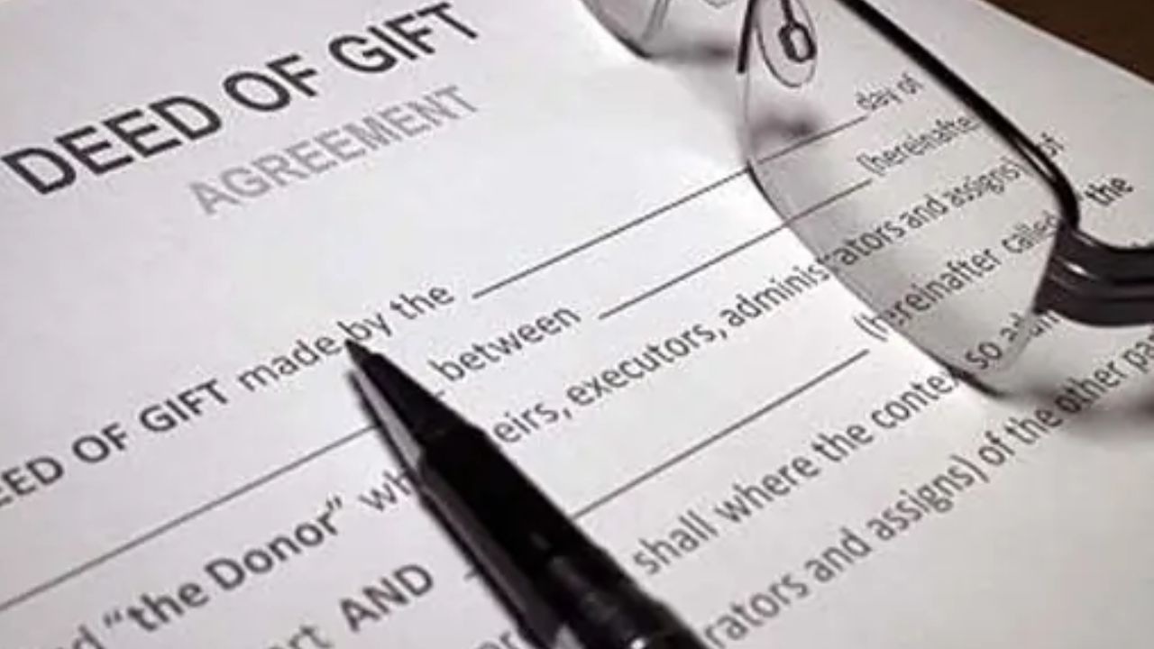 Gift Deeds Land Owners Family Members