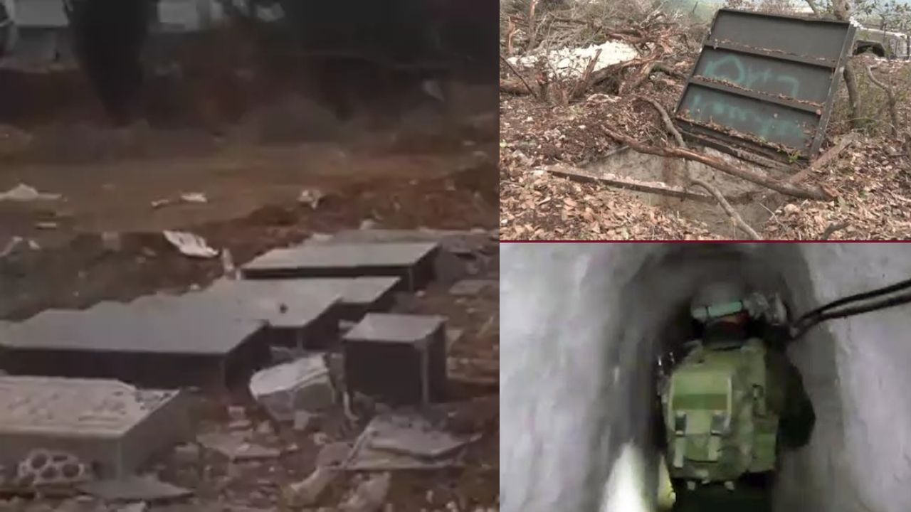 Hezbollah Secret Tunnel Under Cemetery