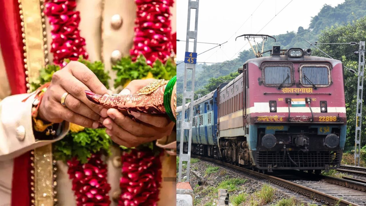 Indian Railways Heroic Action Grooms Wedding