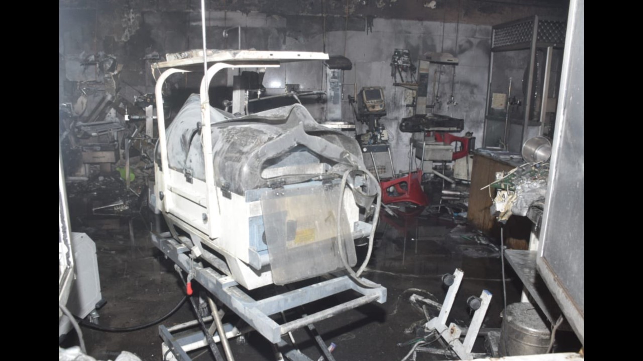Jhansi Medical Collehe Hospital Fire