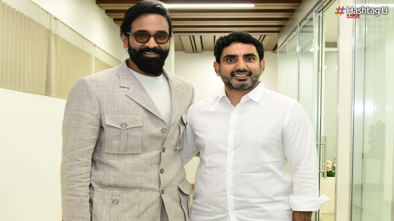 Manchu Vishnu Meets Nara Lokesh