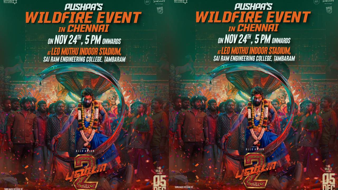Pushpa 2 Next Event Plan In Chennai