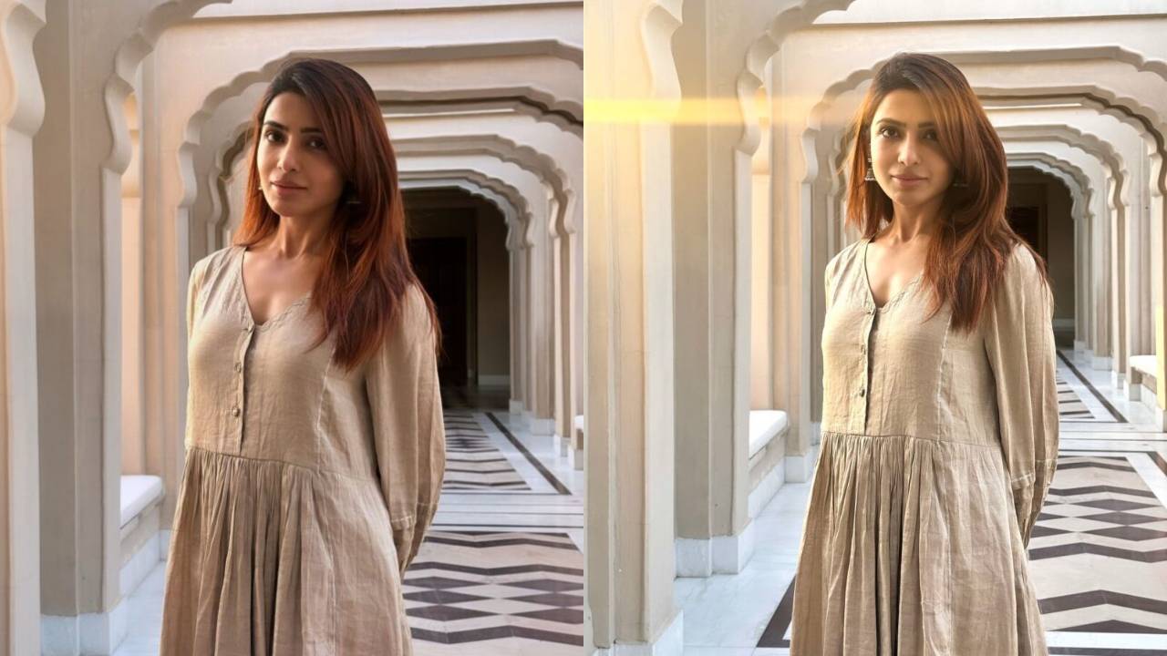 Samantha Celebrated Diwali At Rajasthan