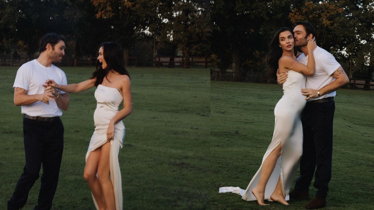 Amy Jackson became Pregnant Second time Baby Bump Photos goes Viral