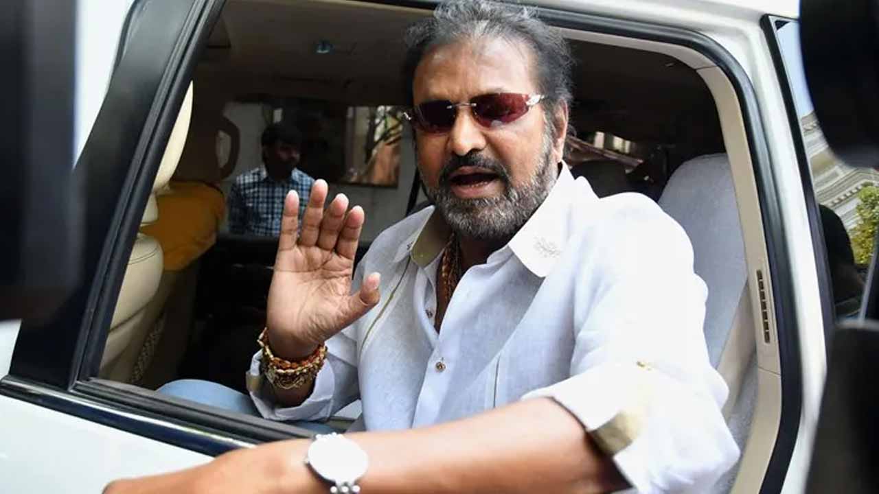 Actor Mohan Babu is on the run..Police are hunting..!