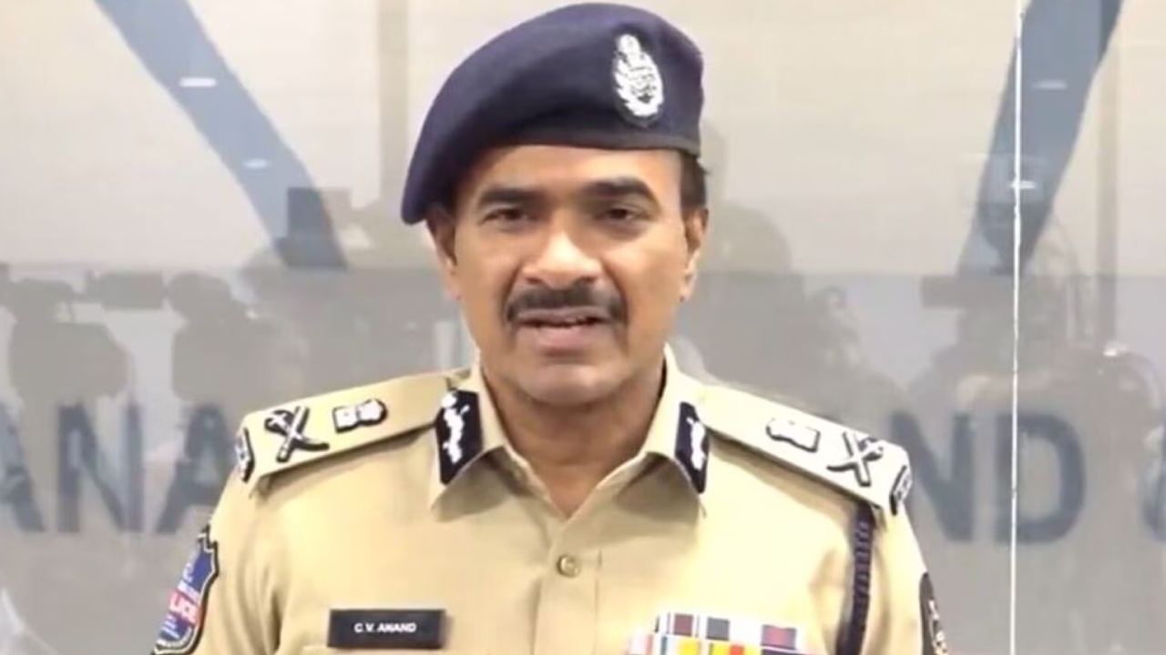 Hyderabad CP CV Anand