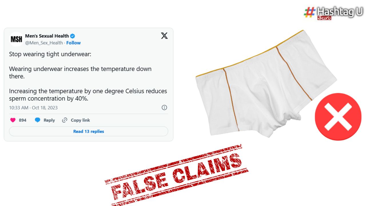 Fact Check Tight Underwear Mans Sperm Count Shakti Collective
