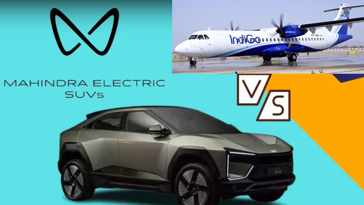 Indigo Mahindra And Mahindra 6e Electric Car