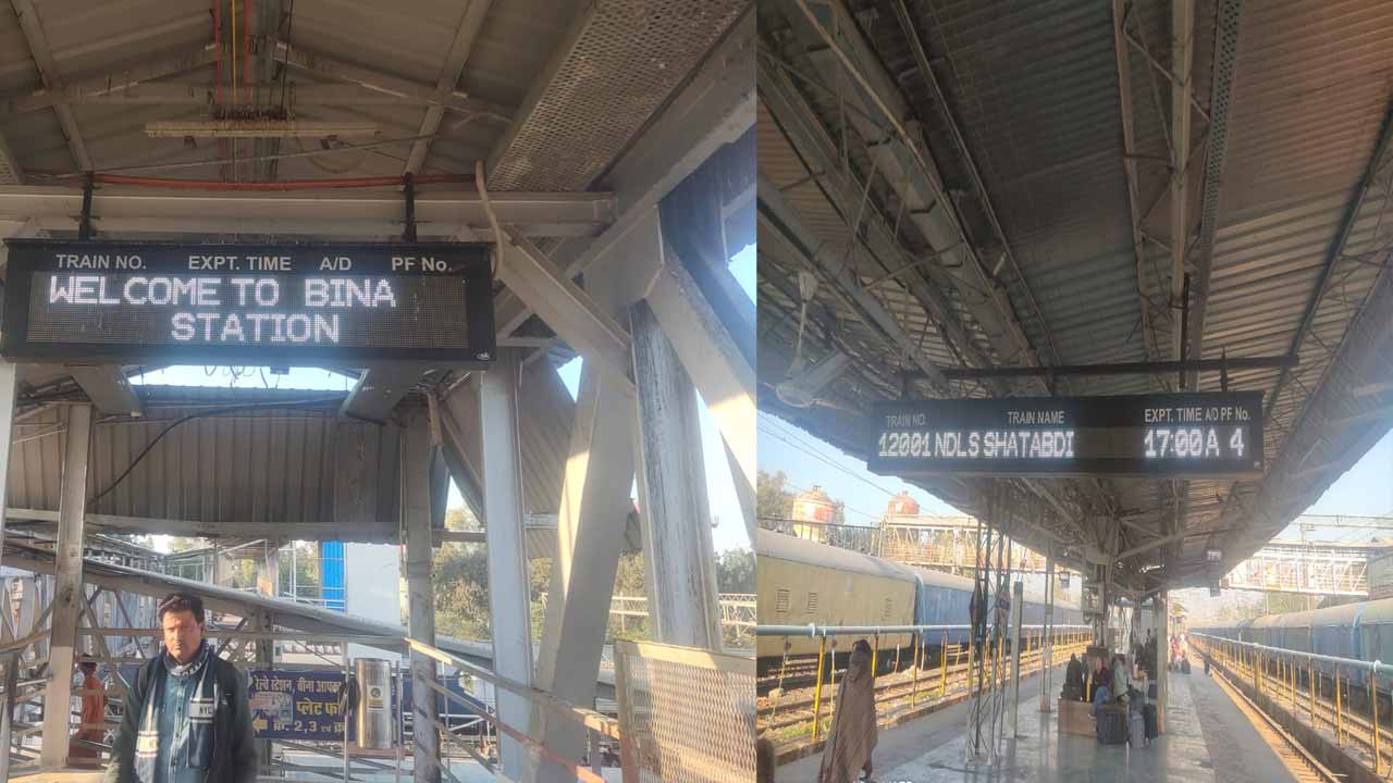 MIC Electronics Completed Train Display Board Project..