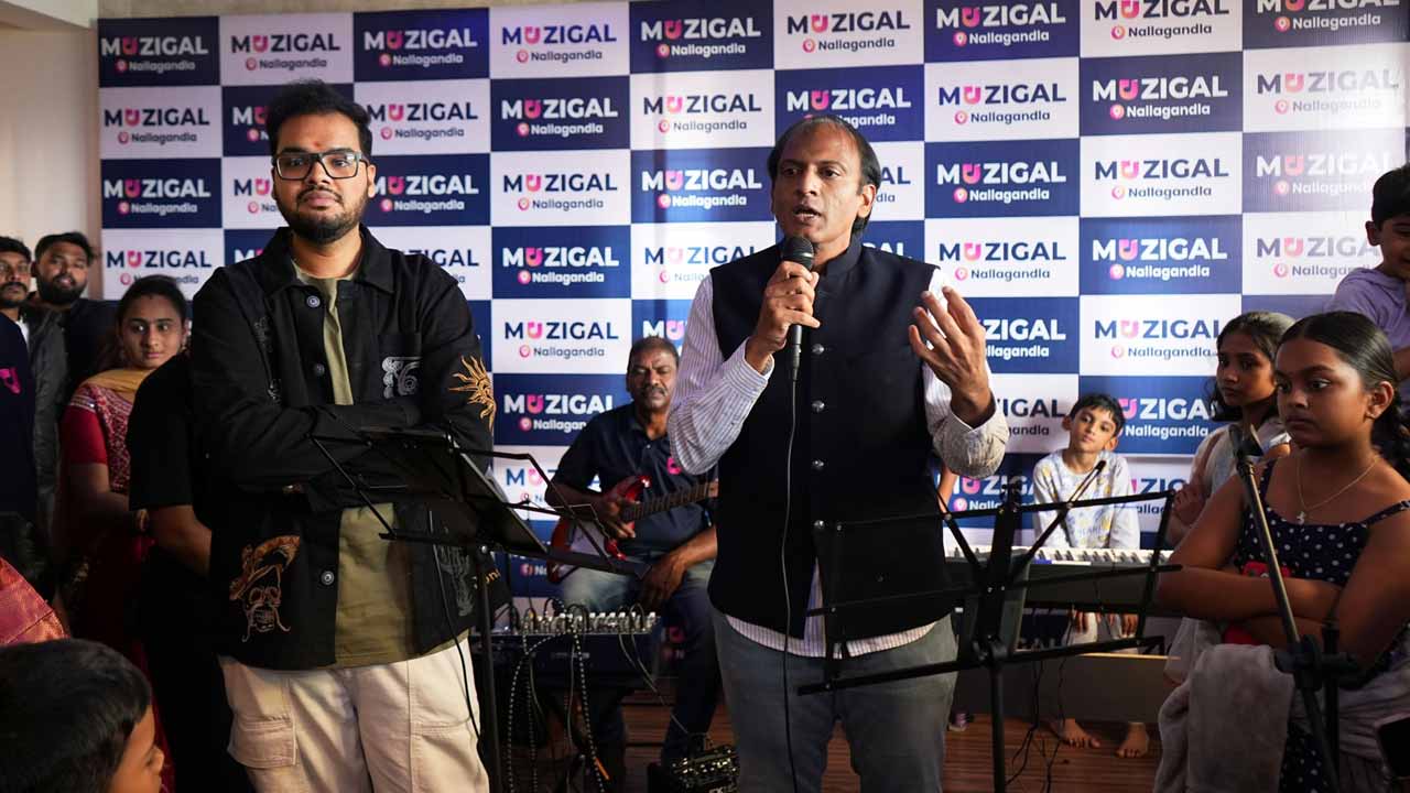 Muzigal started their state of the art music academy at Nallagandla, Hyderabad