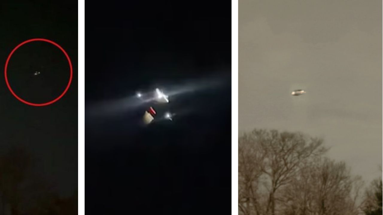 Mysterious Ufo Drones In United State New Jersey