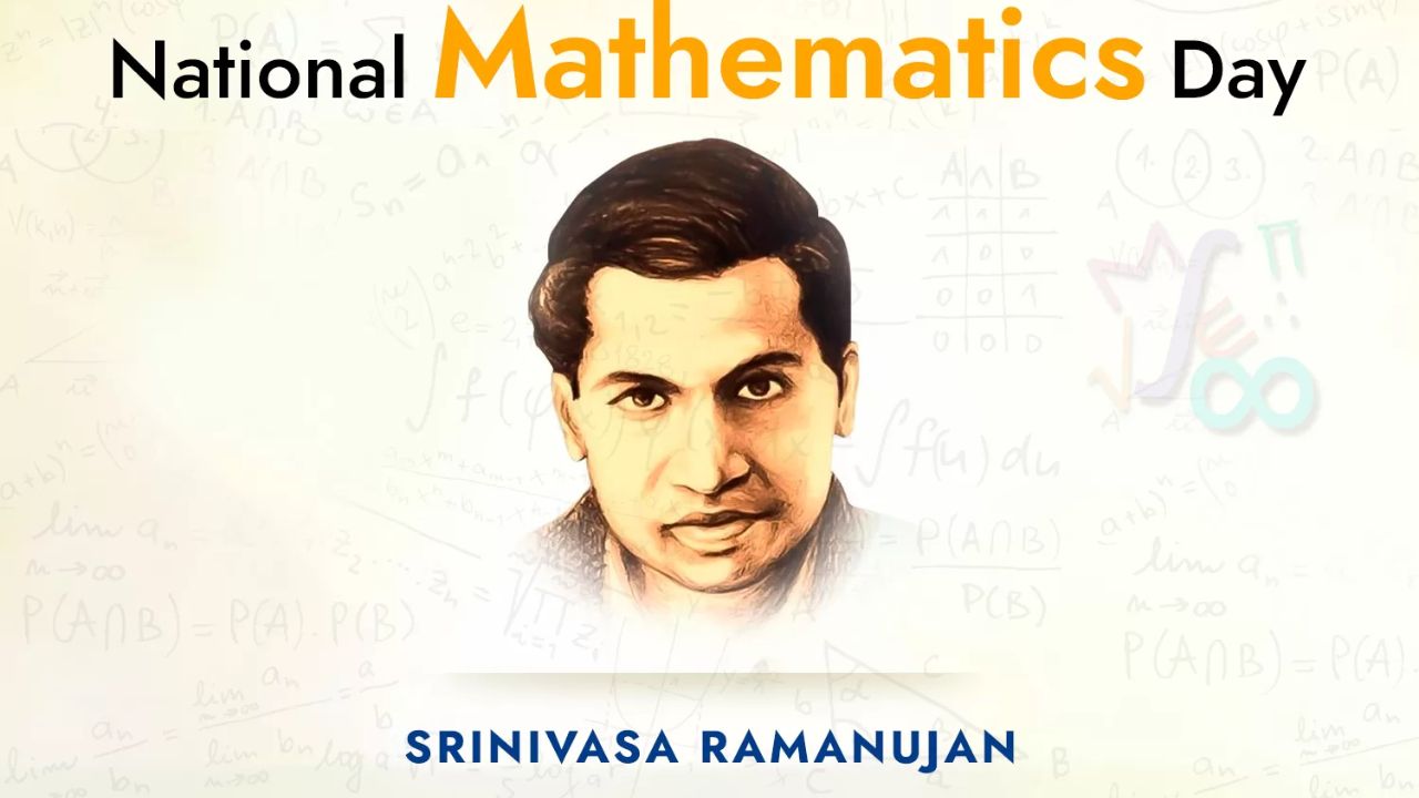 National Mathematics Day 2024 Srinivasa Ramanujan Mathematician