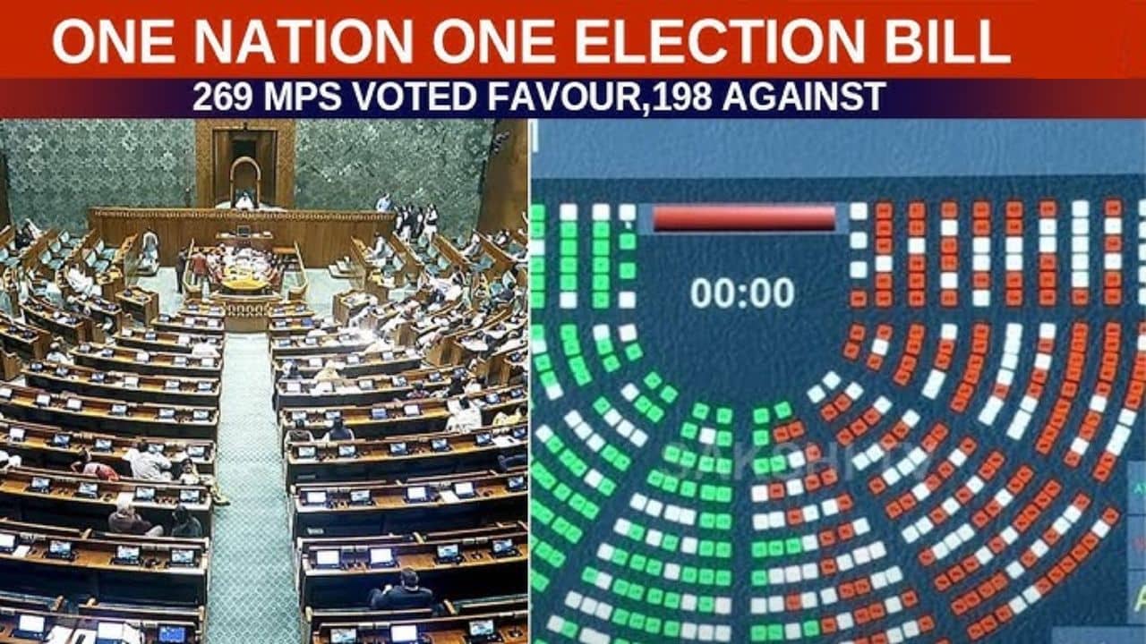 One Nation One Election Bills Lok Sabha Voting Nda India Bloc Arjun Ram Meghwal Min