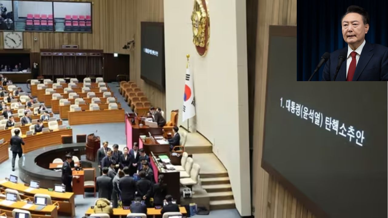 South Korea Presidents Impeachment Yoon Suk Yeol South Korea Parliament