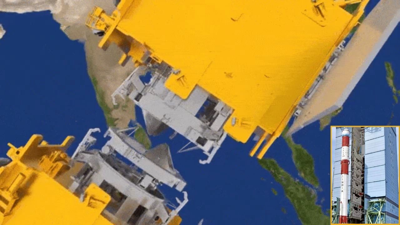 Spadex India Space Docking Isro Gaganyaan