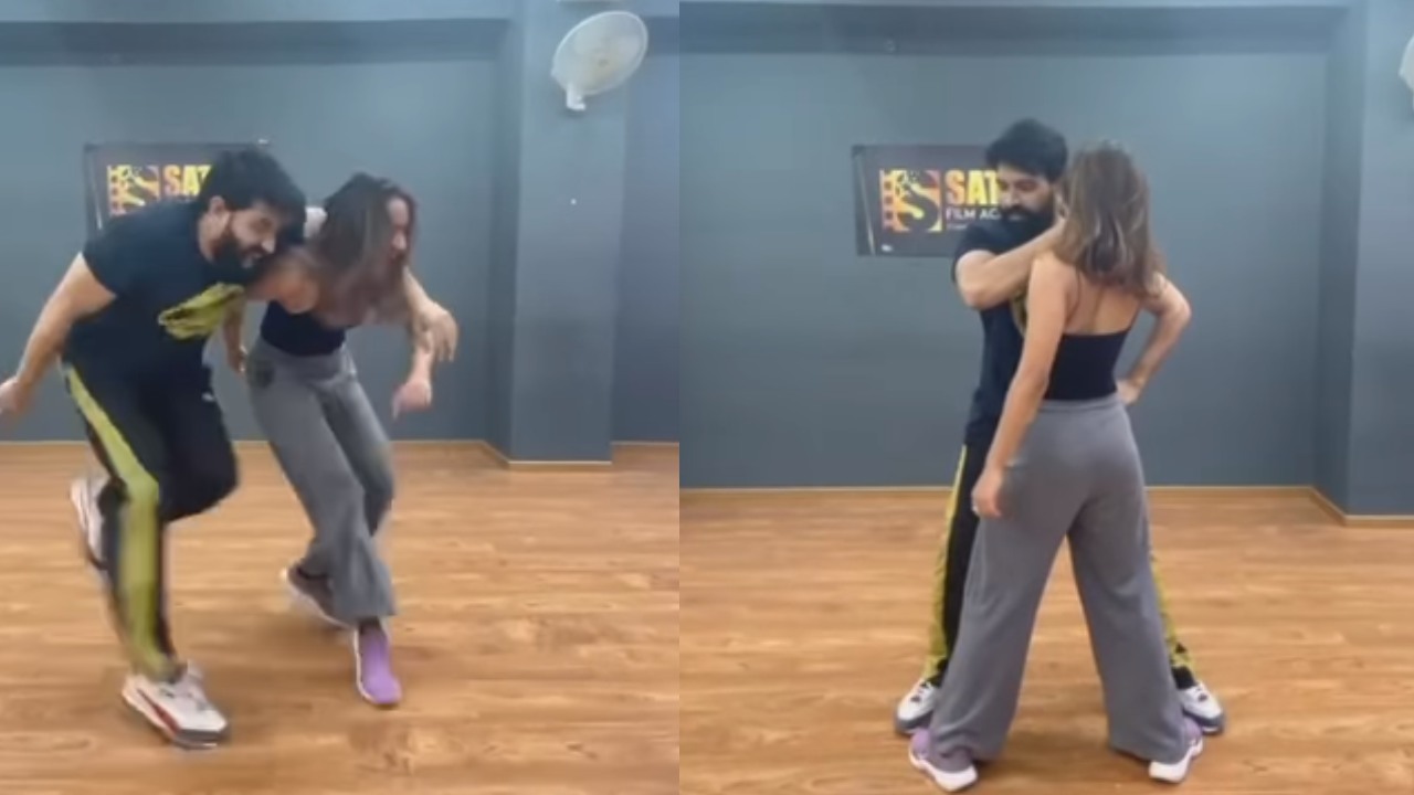Jani Master back to work with Dance Practice
