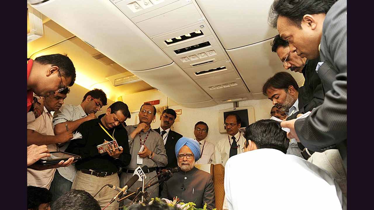 Manmohan Singh Press Meet A