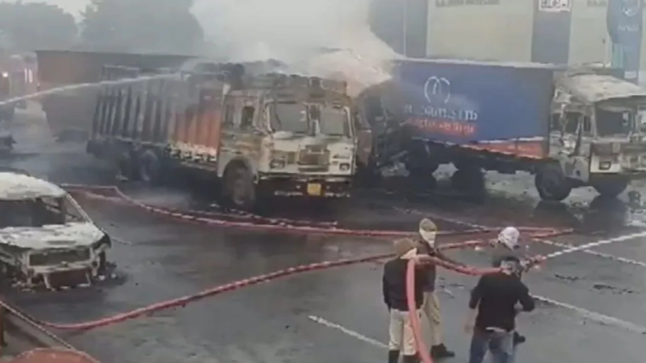 CNG Tanker Explosion