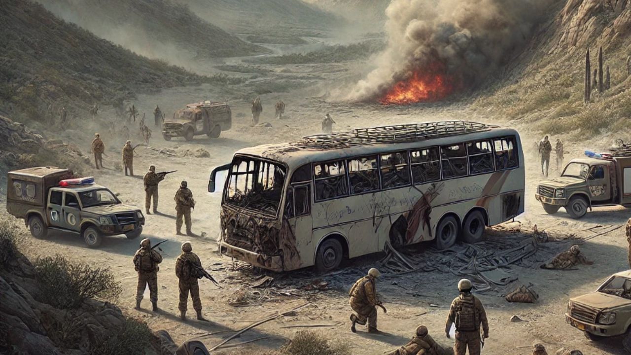 Attack On Pak army Bla attack Pak Army Convoy Turbat