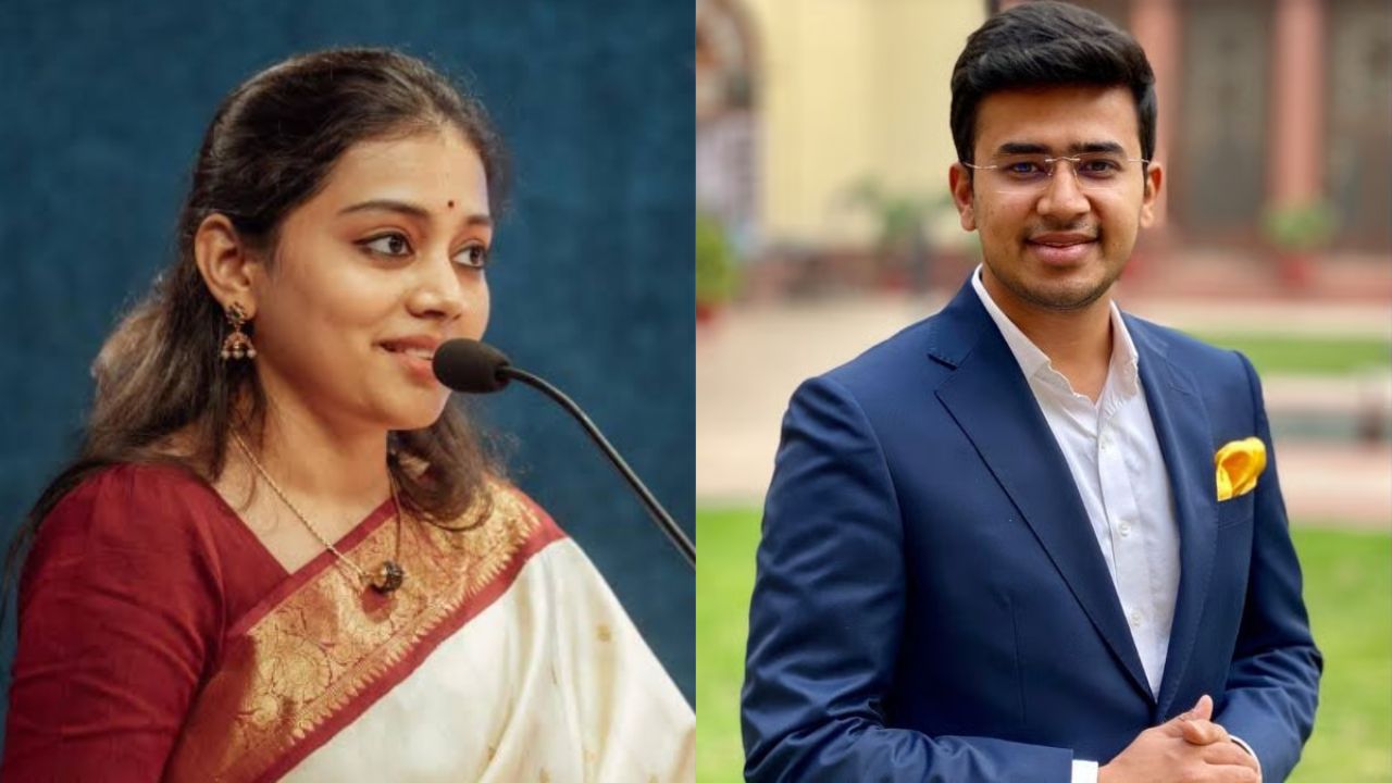 Bjp Mp Tejasvi Surya Singer Sivasri Karnataka