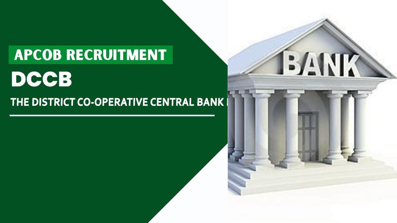 Jobs In Dccbs Guntur Krishna Srikakulam Kurnool Dccb Banks