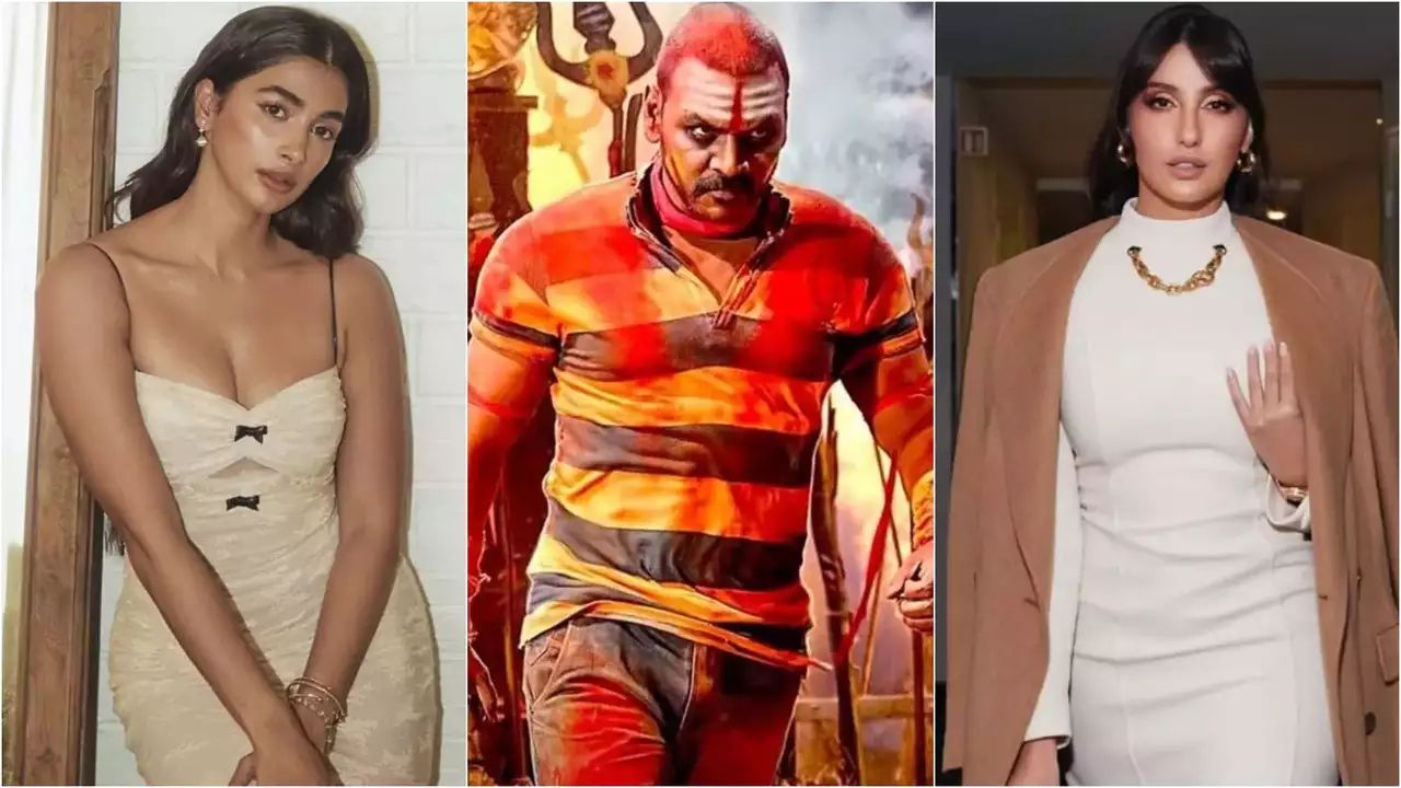 Pooja Hegde, Lawrence, Nora Fatehi