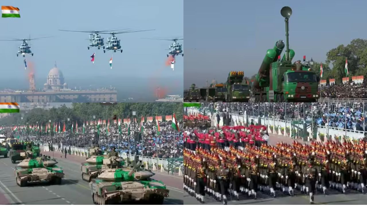 Republic Day Parade 2025 Droupadi Murmu Pm Modi Nari Shakti Drdo