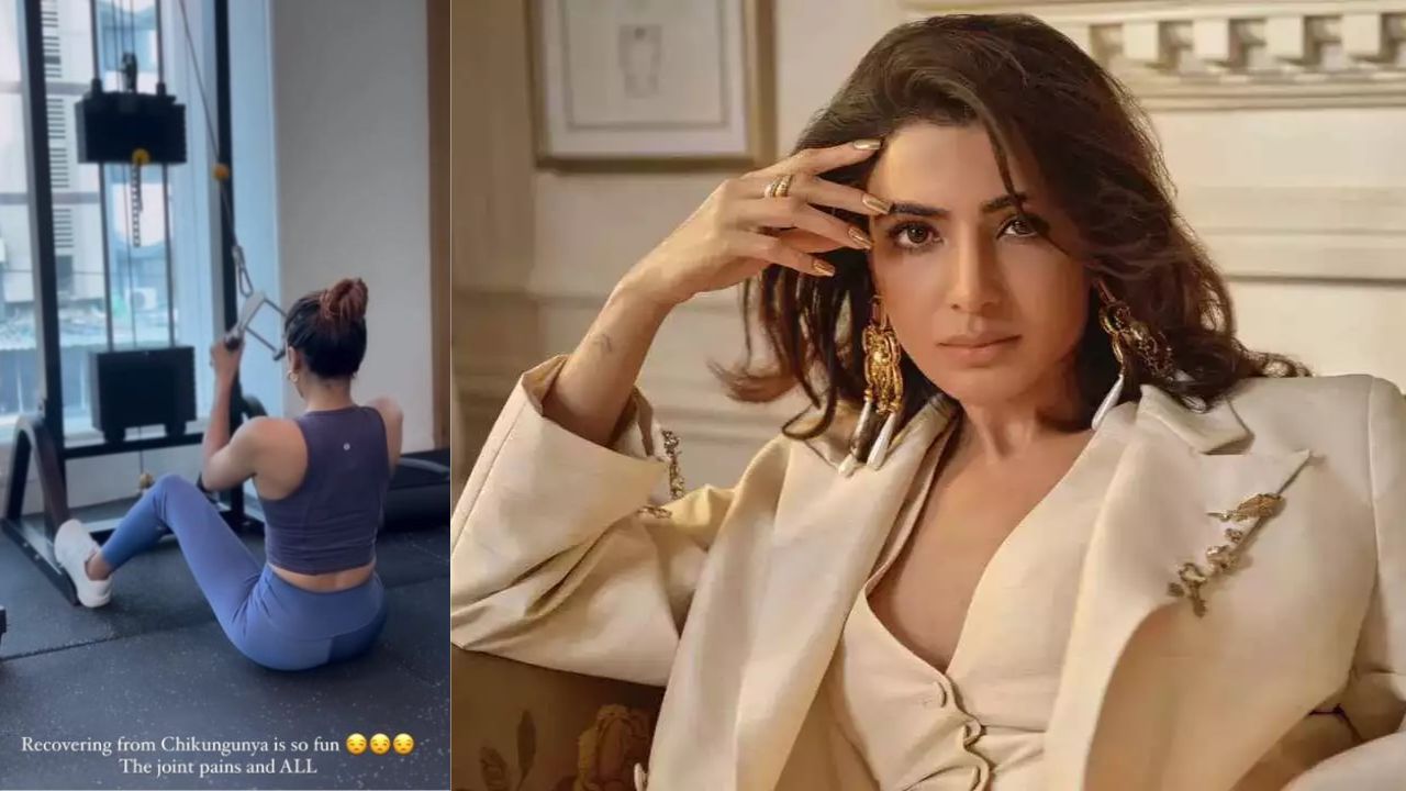 Samantha Ruth Prabhu Chikungunya Joint Pains At Gym