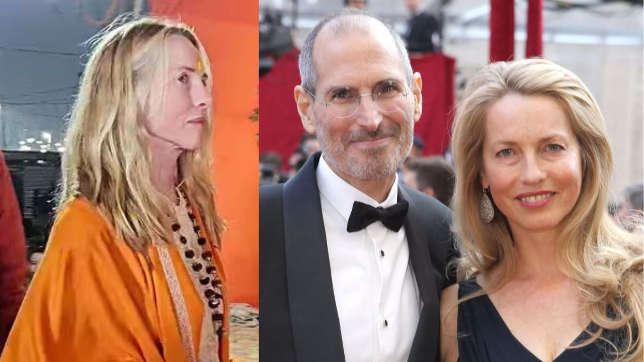 Steve Jobs Wifes Hindu Name Kamala Laurene Powell Maha Kumbh 2025