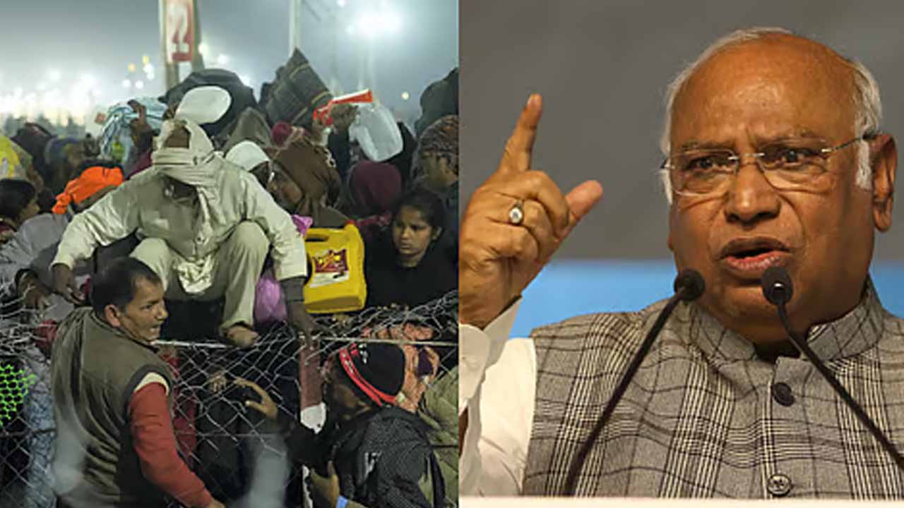 These are the main reasons for the stampede: Mallikarjun Kharge