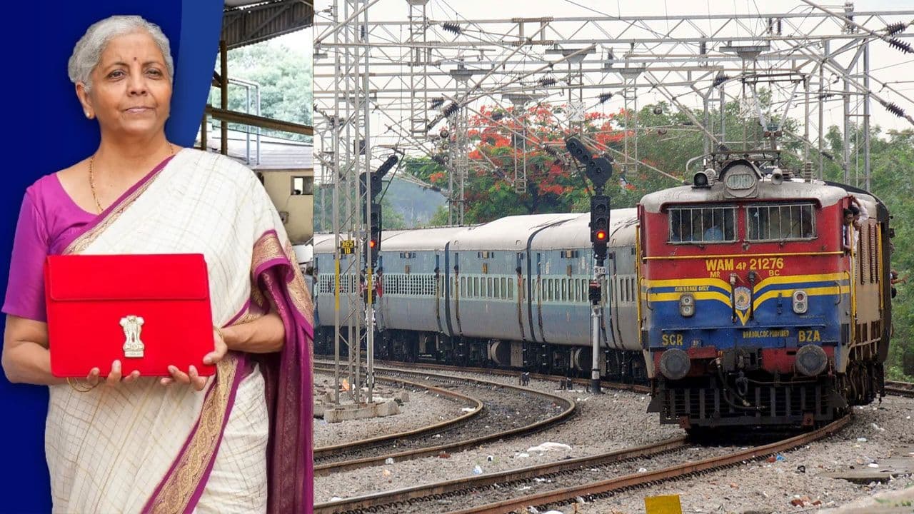 Union Budget 2025 Telangana New Trains Railway Projects Min