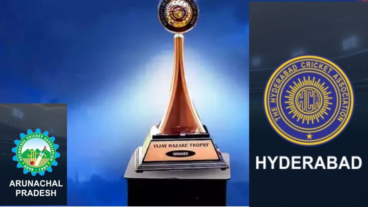 Vijay Hazare Trophy Hyderabad Arunachal Pradesh