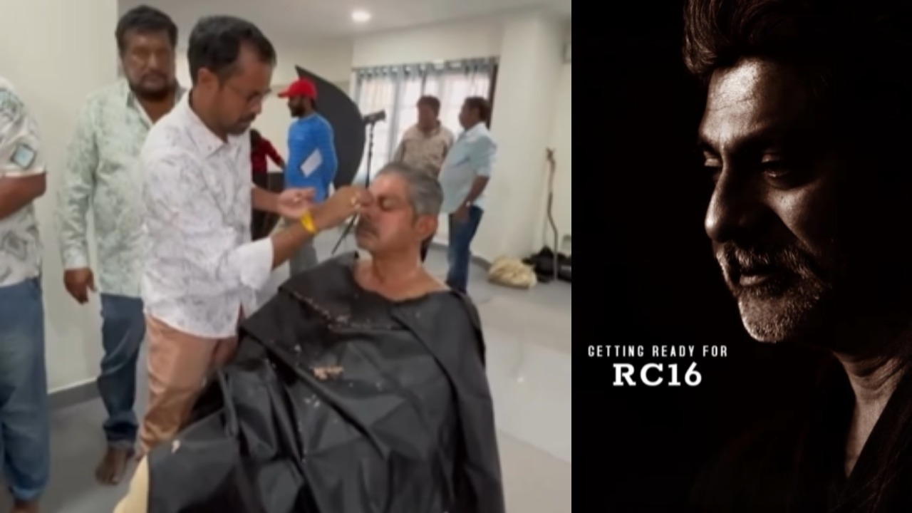 Jagapathi Babu Shares Makeover Video from Ram Charan RC 16 Shoot