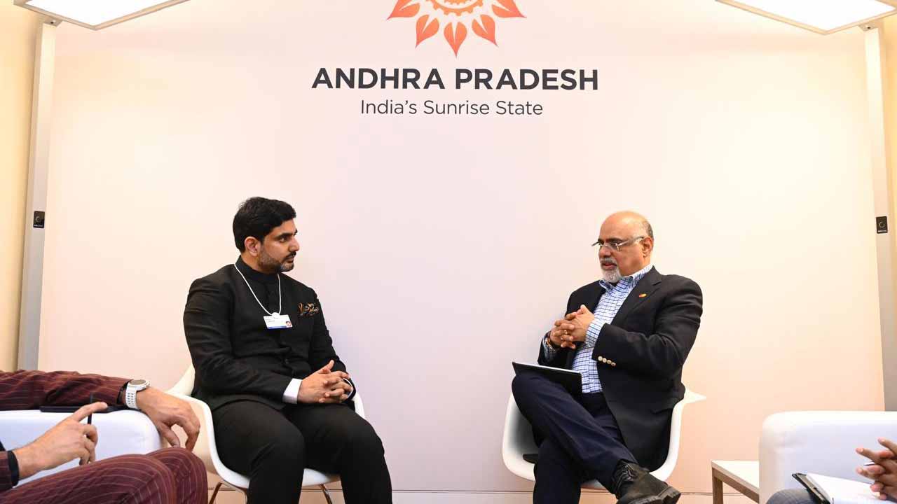 Lokesh Davos2