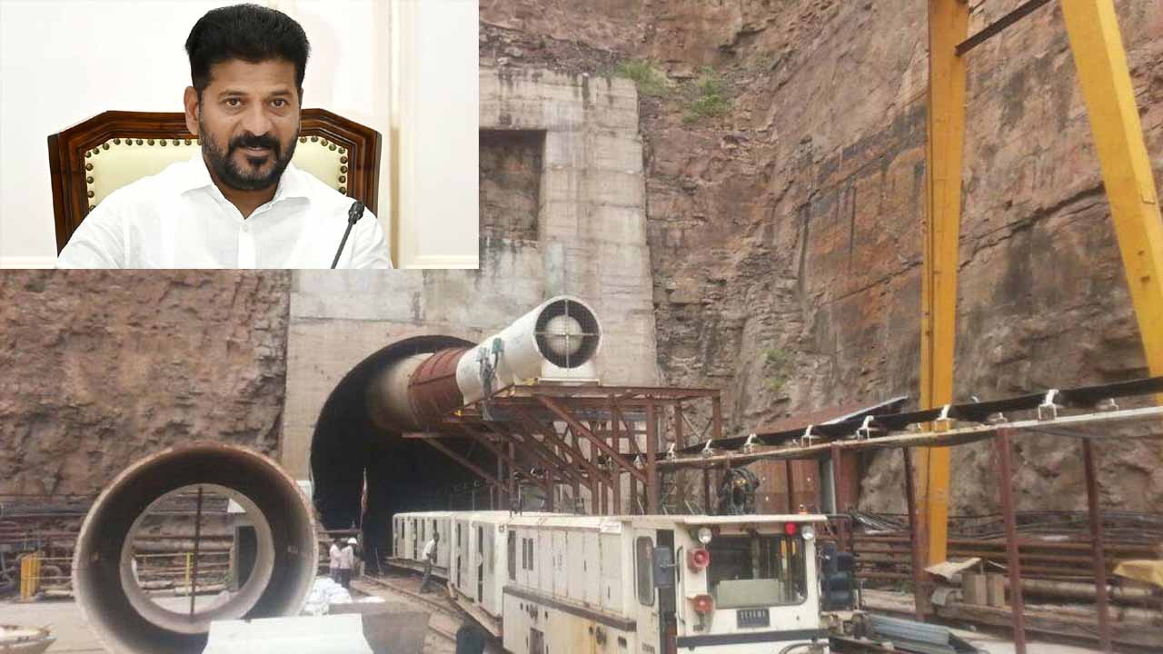 Accident at SLBC tunnel.. CM orders for relief measures