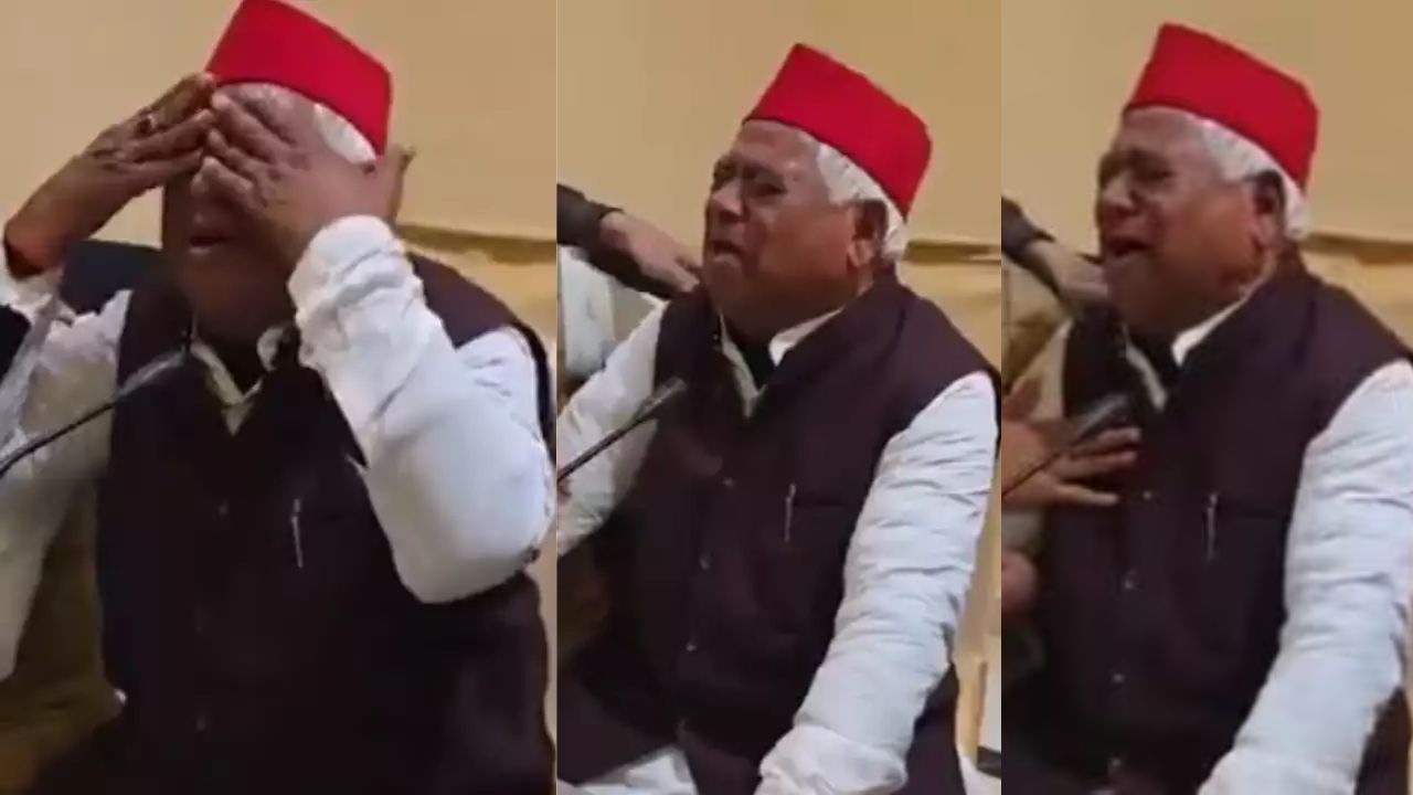 Ayodhya Mp Awadhesh Prasad Breaks Down Dalit Woman Murder In Ayodhya