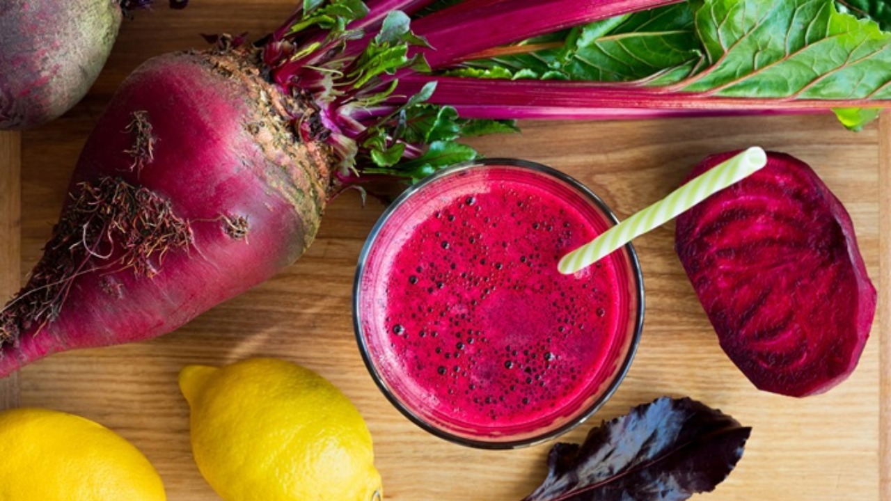 Beetroot Juice With Lemon
