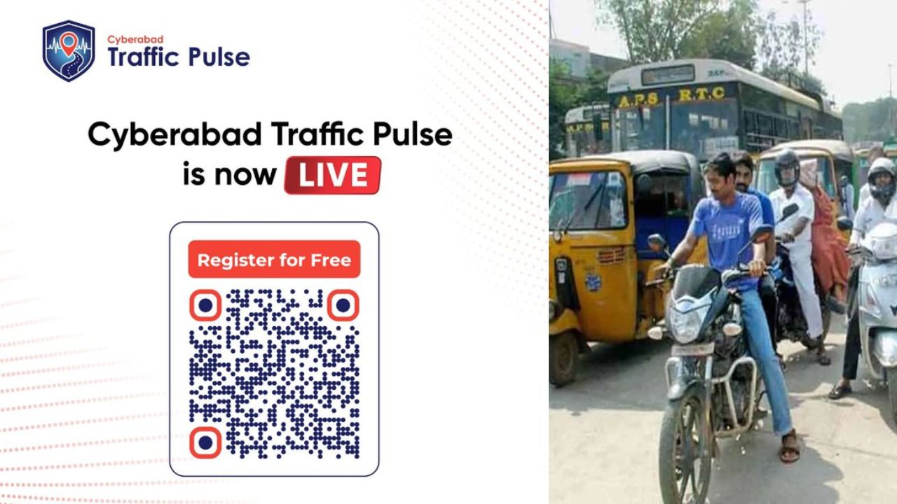 Cyberabad Traffic Pulse : హైదరాబాద్ వాహనదారుల ట్రాఫిక్ కష్టాలను తీర్చే కొత్త మార్గం Cyberabad Traffic Pulse Hyderabad Motorists Traffic Woes