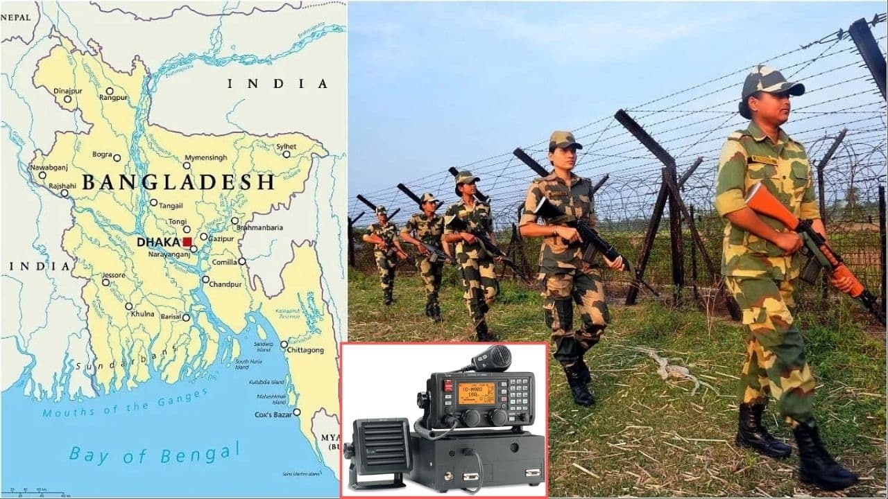 India Bangladesh Border Suspicious Signals Coded Radio Signals Ham Radios Min