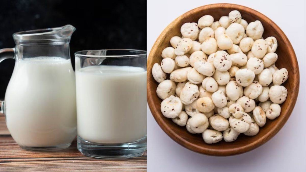 Makhana With Milk