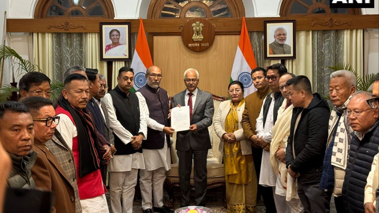 Manipur Cm Biren Singh Resignation Governor Ajay Kumar Bhalla