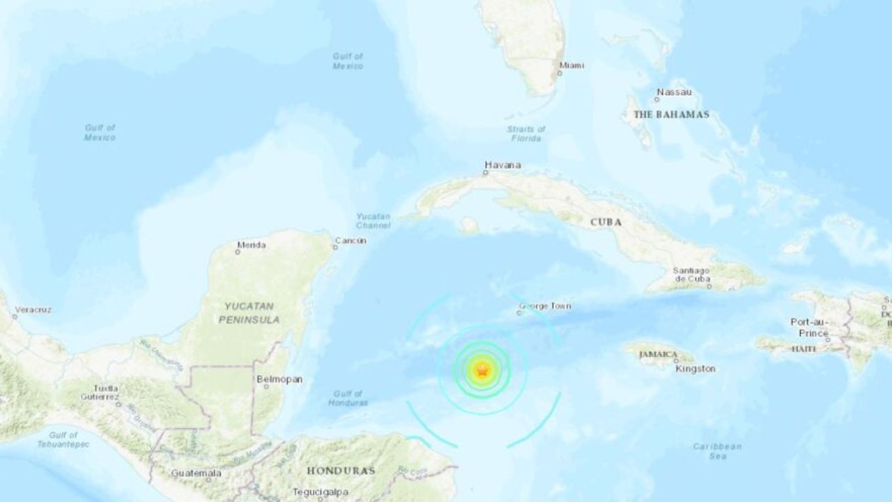Massive Earthquake Caribbean Tsunami Georgetown cayman Islands