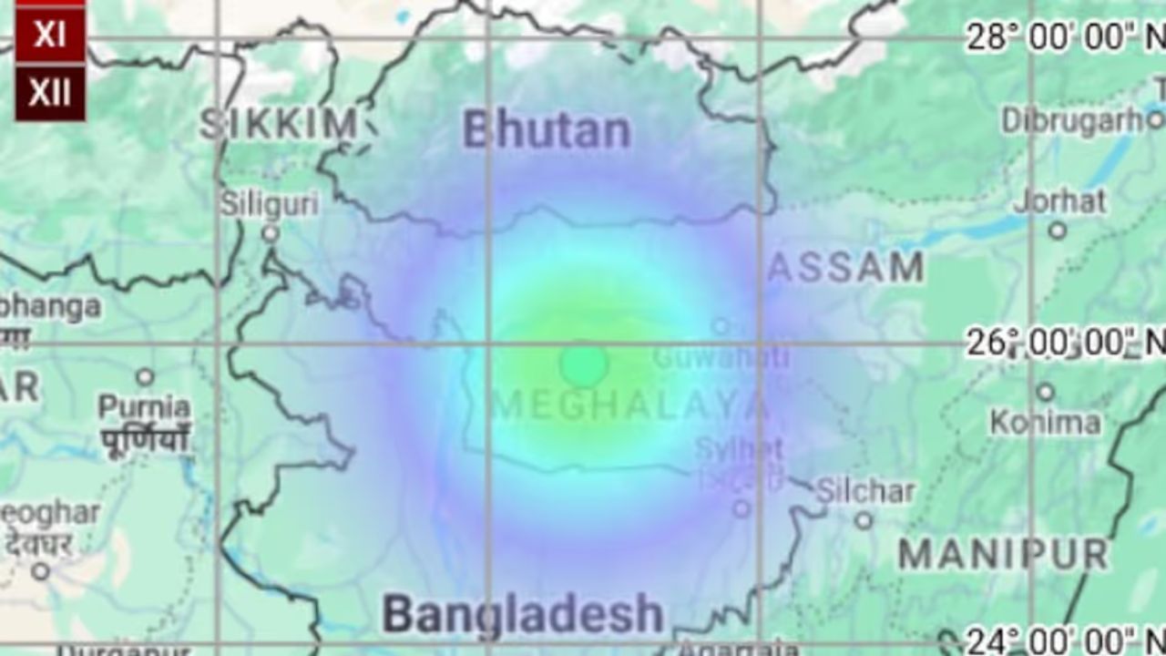 Meghalaya Earthquake North Garo Hills
